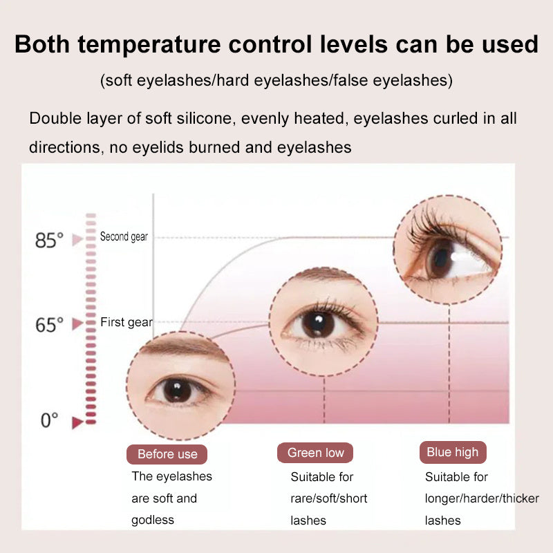 Curl Pro - rechargeable heated lash curler