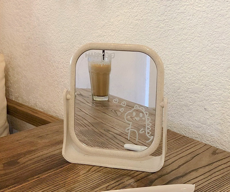 Chic Vanity Stand Mirror - portable beauty station