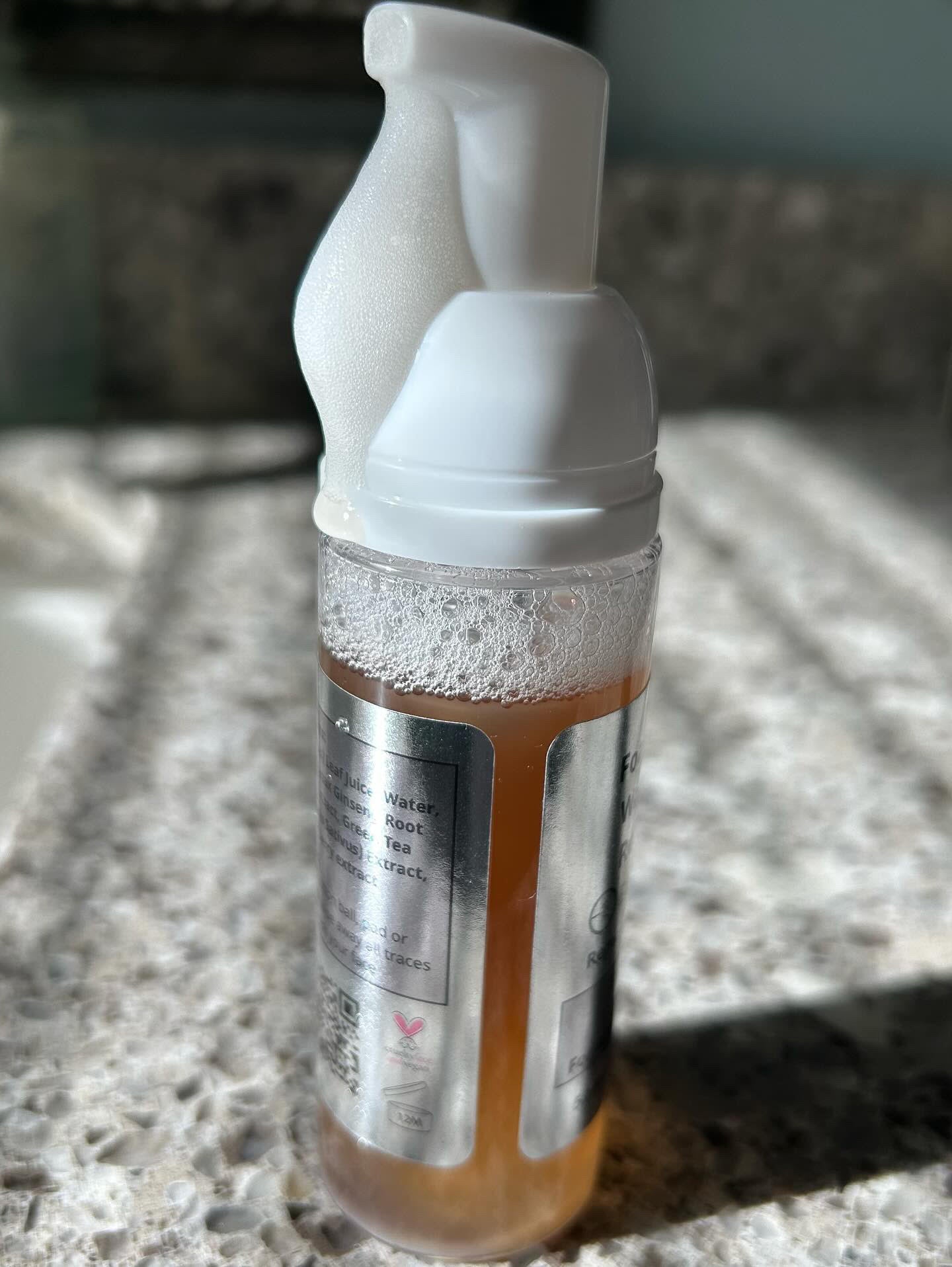 Foaming, Oil-Free Face Wash for Sensitive Skin - Safe for Eyelash Extensions