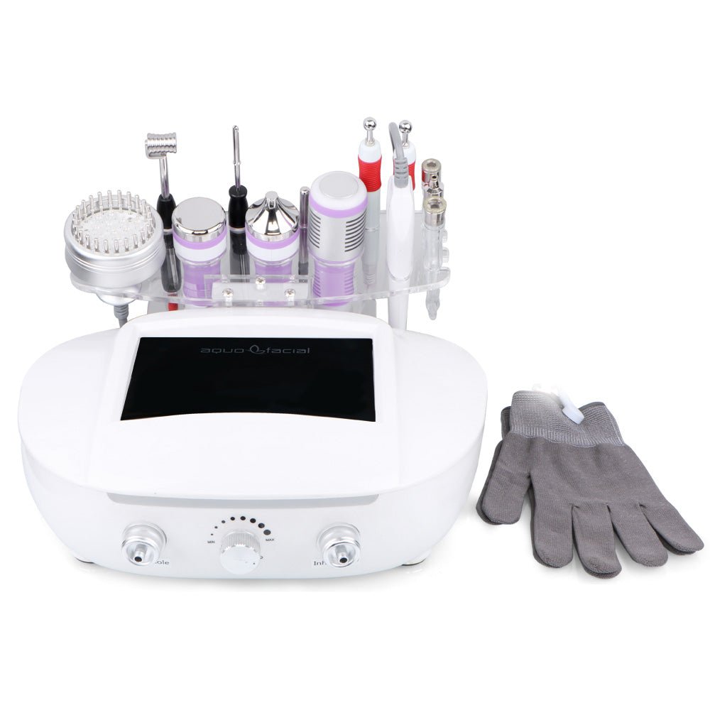 Shape Tactics 9-in-1 Facial System with 3MHz Ultrasound & Dermabrasion