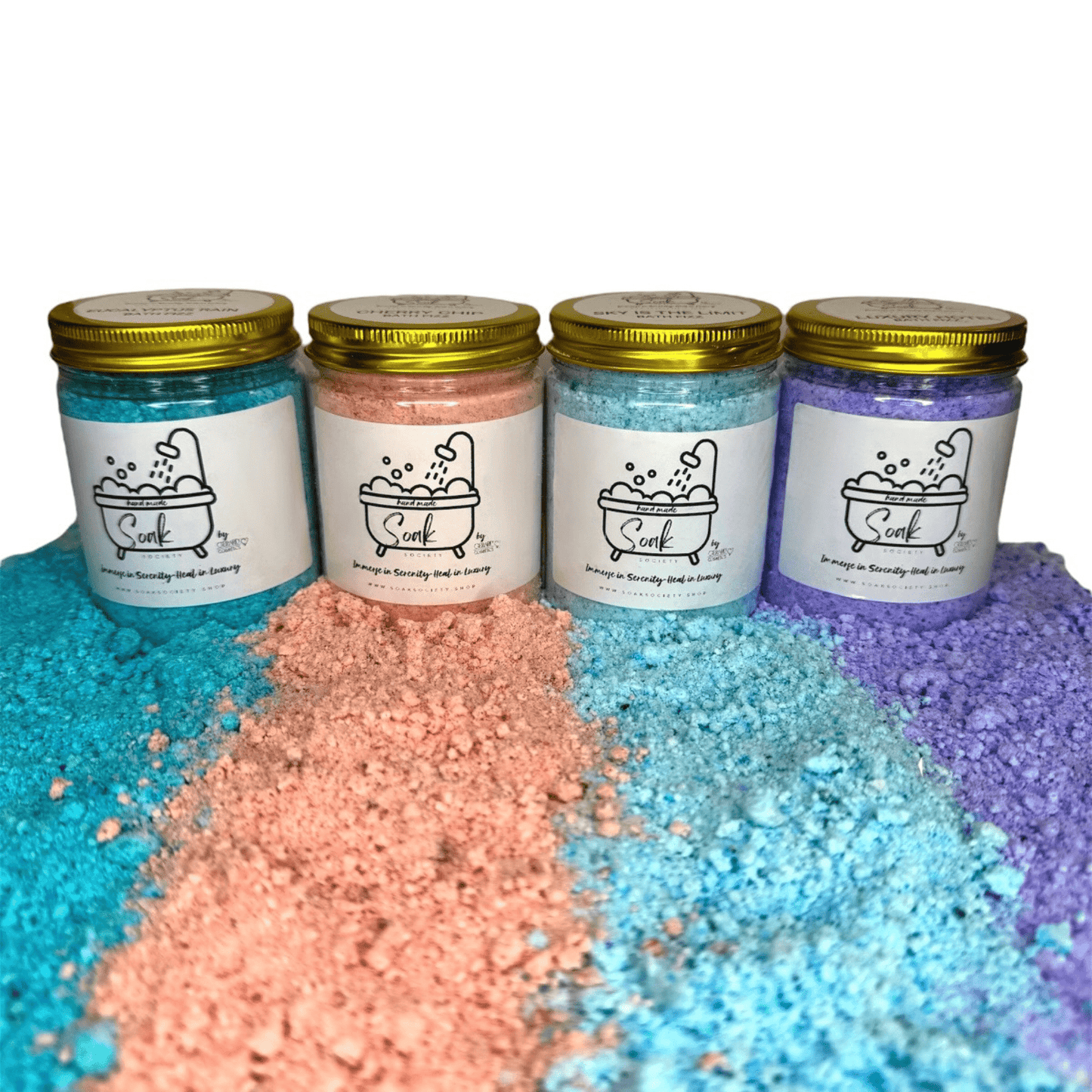 Soak Society Bath Fizz - Cherry Chip