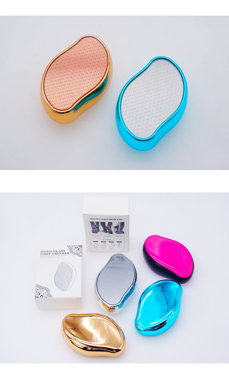 Mango-shaped Exfoliating Scrub Artifact Pedicure Device