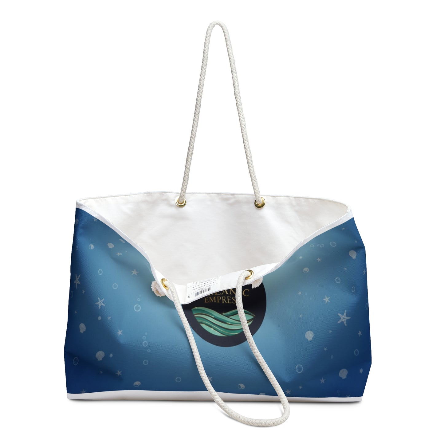 The Make-up Corner Blue Ocean Weekender Bag — Large Cosmetic Travel Tote