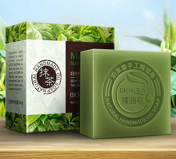 BIOAQUA Pure Radiance Herbal Soap Natural whitening & deep cleansing (Organic)