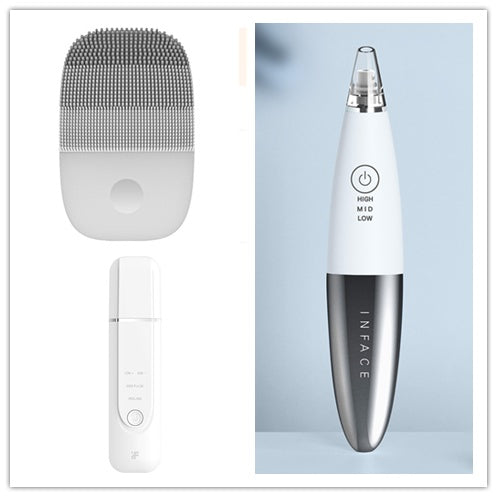 Pro beauty tools collection - advanced skincare devices cleansing , pore removal, exfoliating
