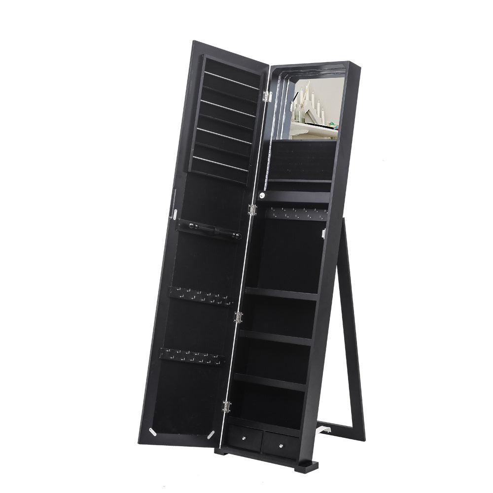 luxury mirror cabinet - jewelry storage and beauty solution