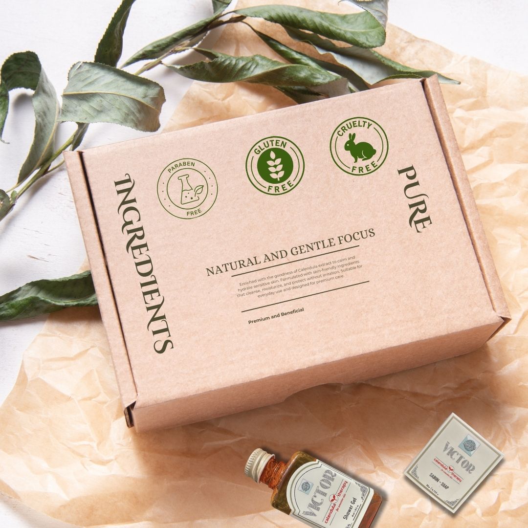 Roomsium Victor, Goji Berry Scented, Travel Size Toiletries Set For Hosts, Homes, Hotels, SPAs, Gift Shops