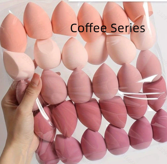 Super-soft Beauty Setnon-absorbent Cosmetic Cushion Puff Reusable Wet Or Dry Disposable Sponge