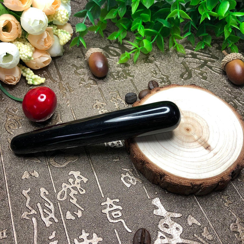 Obsidian Scraping Board Acupuncture Pen Whole Body