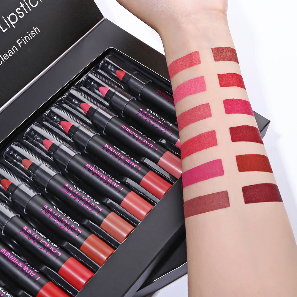 12 pc Luxe dozen lip wardrobe