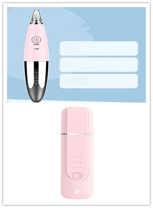 Pro beauty tools collection - advanced skincare devices cleansing , pore removal, exfoliating