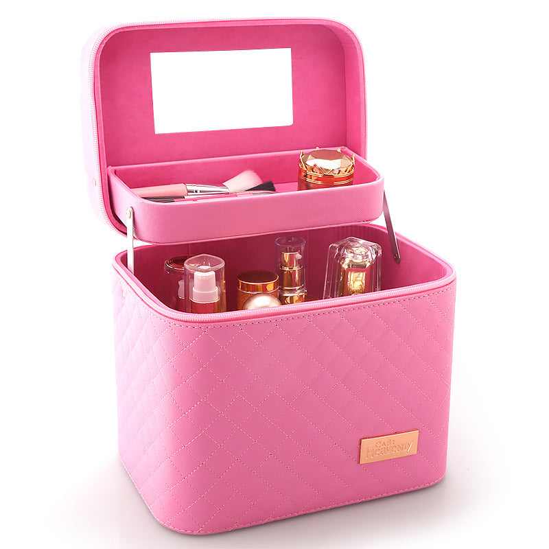 Large capacity multifunctional cosmetic bag