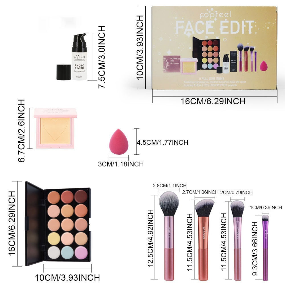 Popfeel Makeup Set Eye And Face Kit