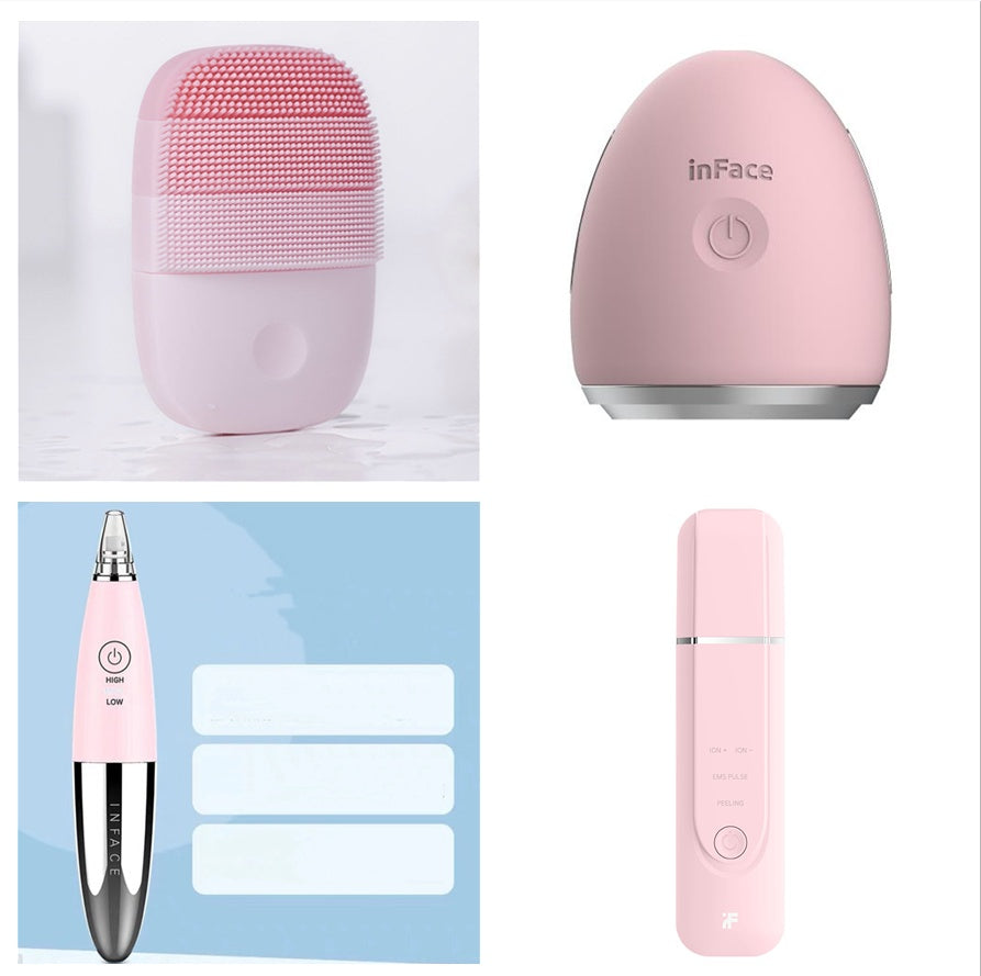 Pro beauty tools collection - advanced skincare devices cleansing , pore removal, exfoliating