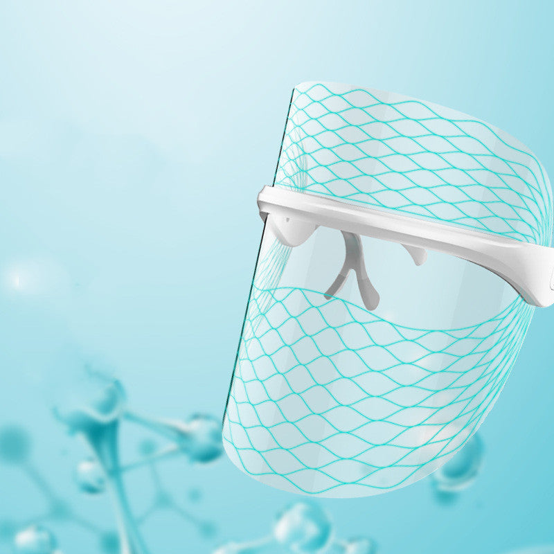 Rechargeable LED Seven-color Touch Color Light Mask Beauty Mask Photon Rejuvenation Spectrometer