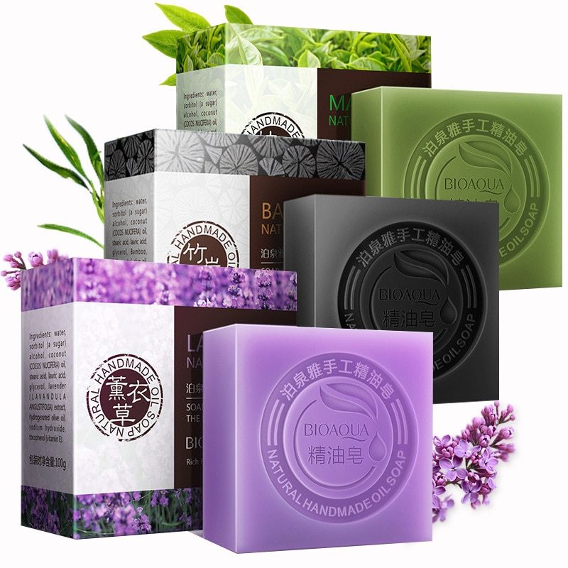 BIOAQUA Pure Radiance Herbal Soap Natural whitening & deep cleansing (Organic)
