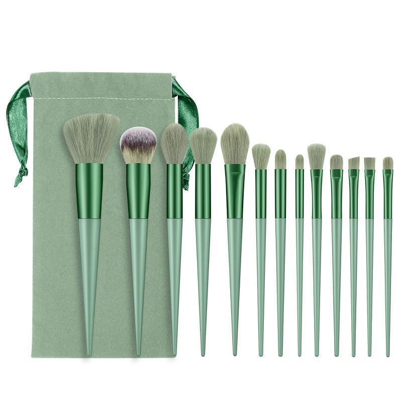Purpleflower Holly Leaf 13 Makeup Brushes Super Soft Eye Shadow Brush Tool Outfit