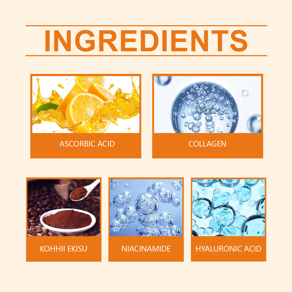 EELHOE Vitamin C Under Eye Patches For Dark Circles Care, Cooling, Moisturizing, Hydrating Eye Area Mask Patches