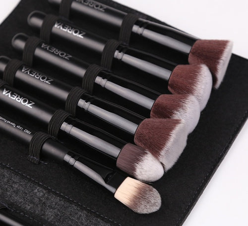 18pcs hand made makeup brush set