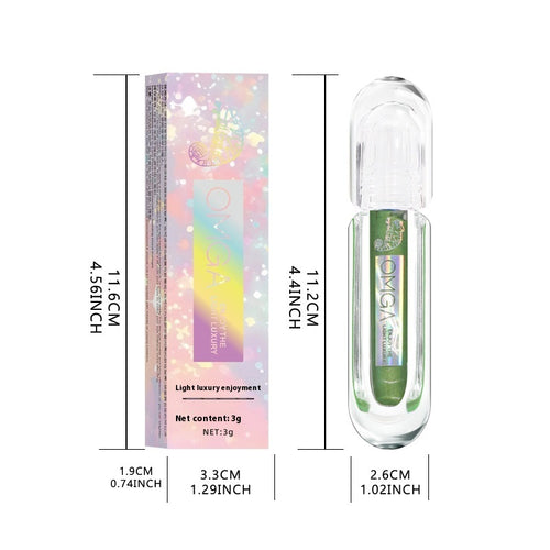 Chameleon Rhinestone Liquid Eye Shadow Multicolor Series Pearlescent Thin And Glittering Highlight