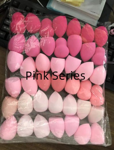 Super-soft Beauty Setnon-absorbent Cosmetic Cushion Puff Reusable Wet Or Dry Disposable Sponge