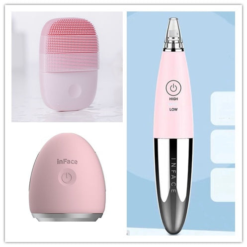 Pro beauty tools collection - advanced skincare devices cleansing , pore removal, exfoliating