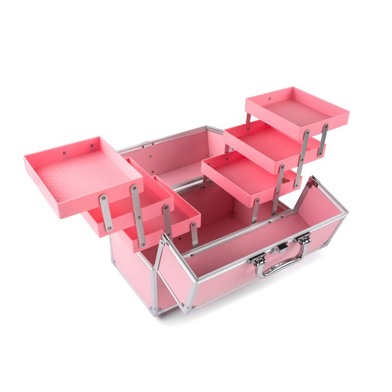 Multi-layer Portable Large Capacity Aluminum Alloy Storage Box