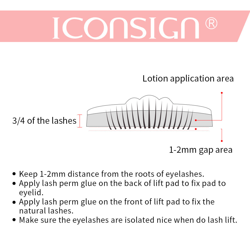 ICONSIGN Salon grade lash lift
