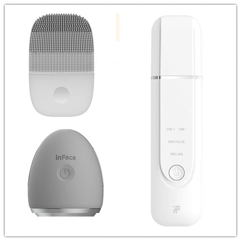 Pro beauty tools collection - advanced skincare devices cleansing , pore removal, exfoliating