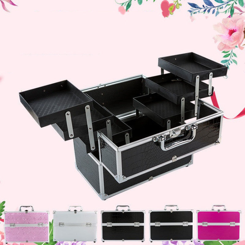 Multi-layer Portable Large Capacity Aluminum Alloy Storage Box