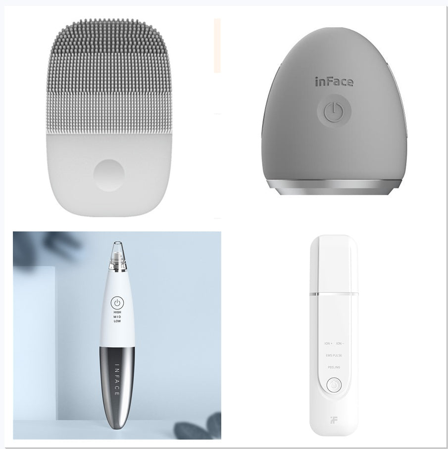 Pro beauty tools collection - advanced skincare devices cleansing , pore removal, exfoliating