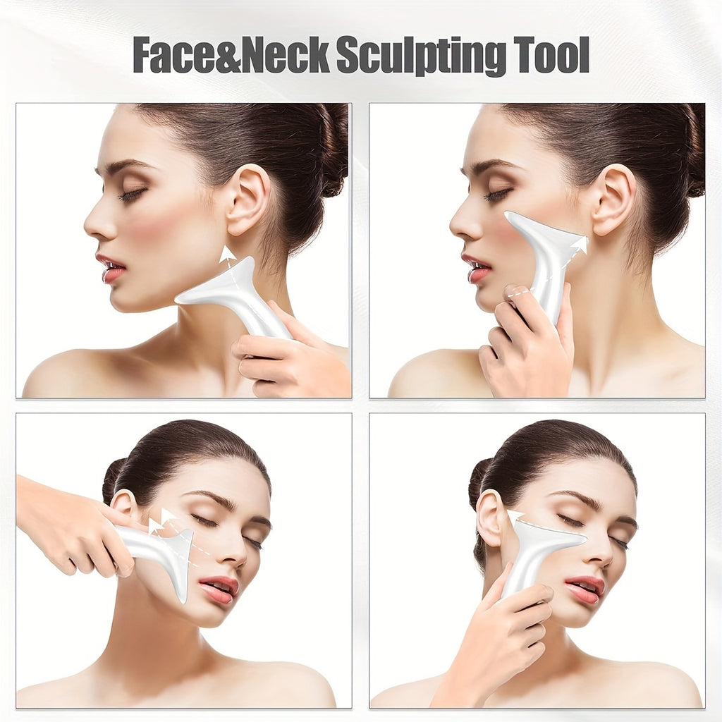 Customized Liquid Crystal Neck Device - White And Gel