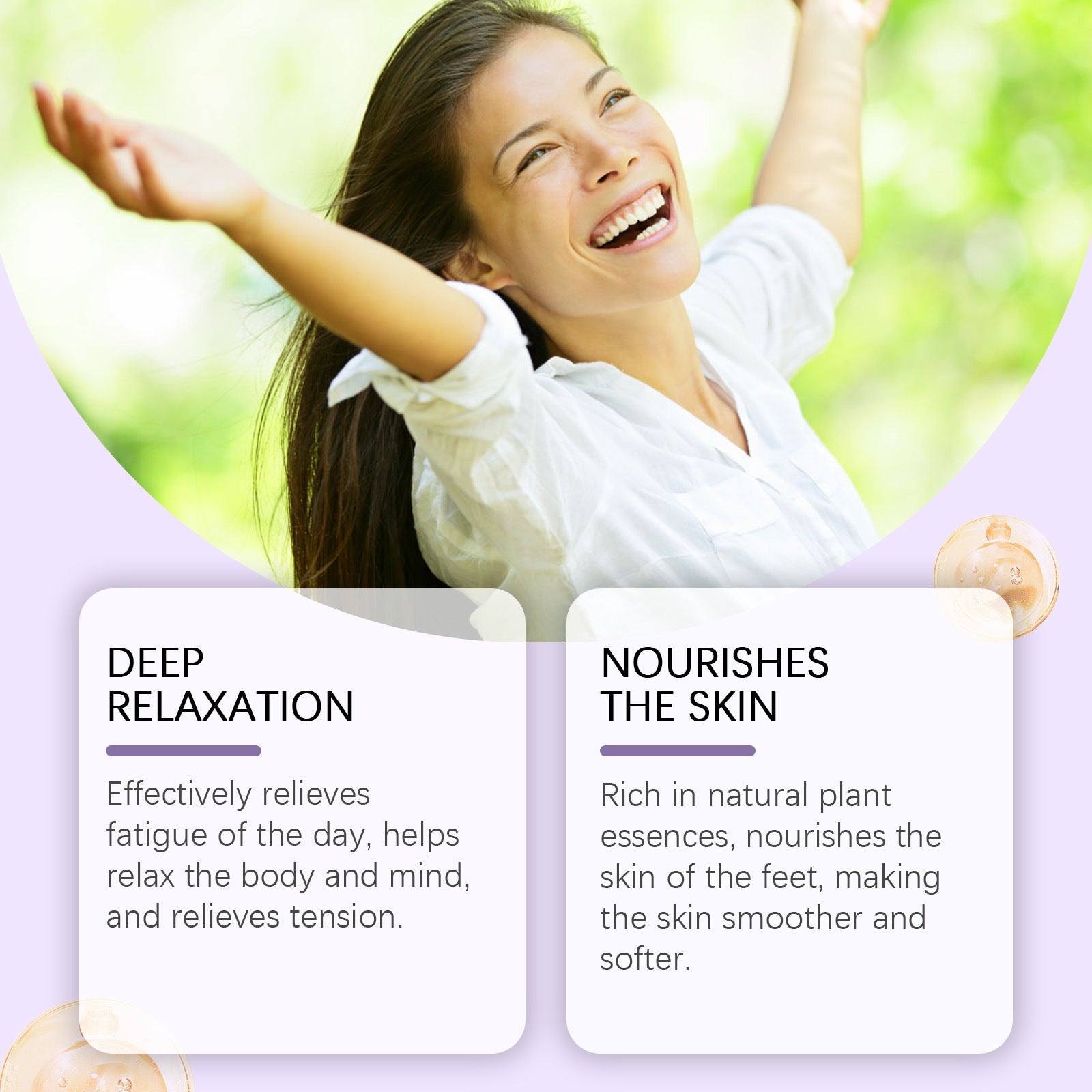 Foot Bath Condensate Beads Body Foot Care