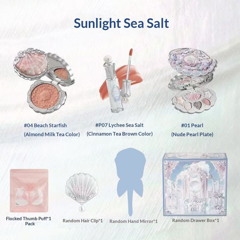 Lipstick Blush And Eyeshadow Palette Makeup Beauty Enhancing Gift Set