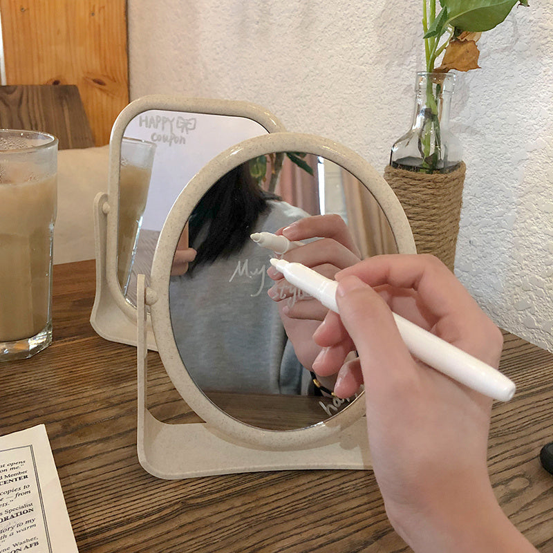Chic Vanity Stand Mirror - portable beauty station