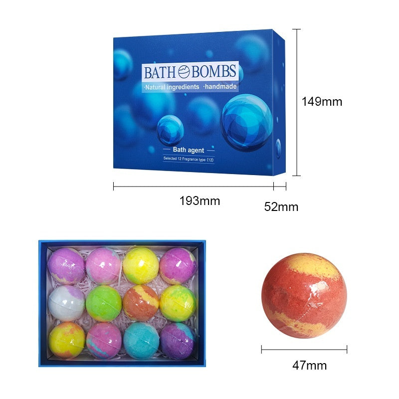 Bubble Bath Essential Oil Bath Bomb Set