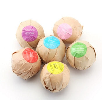 Blooming Bliss Bath Bomb Collection (ORGANIC) mint lavender and rose