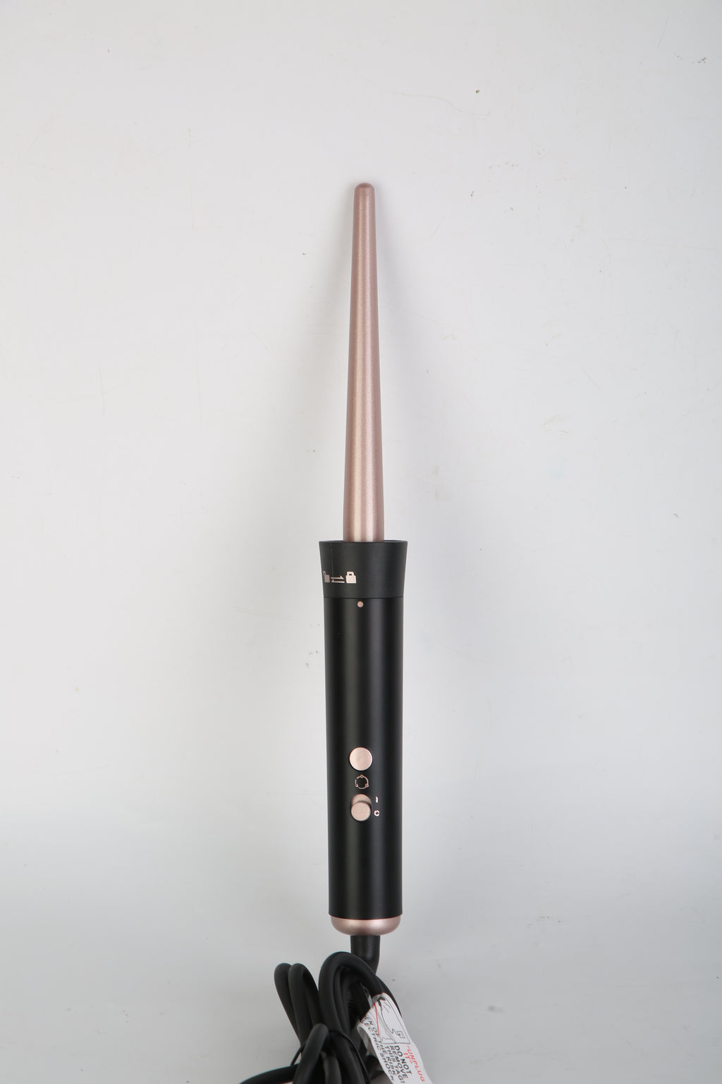 2 Type Options--1Pc 5 In 1 Curling Wand Hair Curling Iron Brush Anti-Tangle Hair Thermal Brush Curler With 4 Heating Levels 360 Degree Rotatable Cable 5 Interchangeable Barrels 2 Clips 1H Auto Off