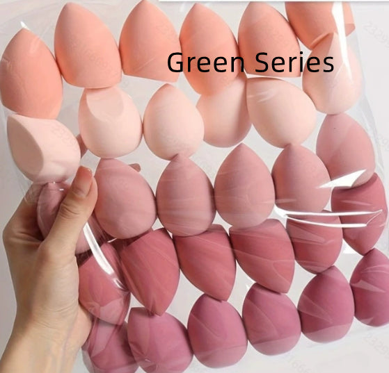 Super-soft Beauty Setnon-absorbent Cosmetic Cushion Puff Reusable Wet Or Dry Disposable Sponge