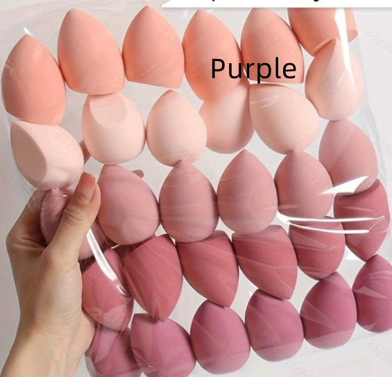 Super-soft Beauty Setnon-absorbent Cosmetic Cushion Puff Reusable Wet Or Dry Disposable Sponge