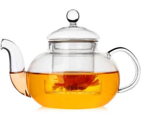Glass Tea Set Scented Teapot High Temperature Resistant Tea Brewing Pot Large Capacity Tea Cooker