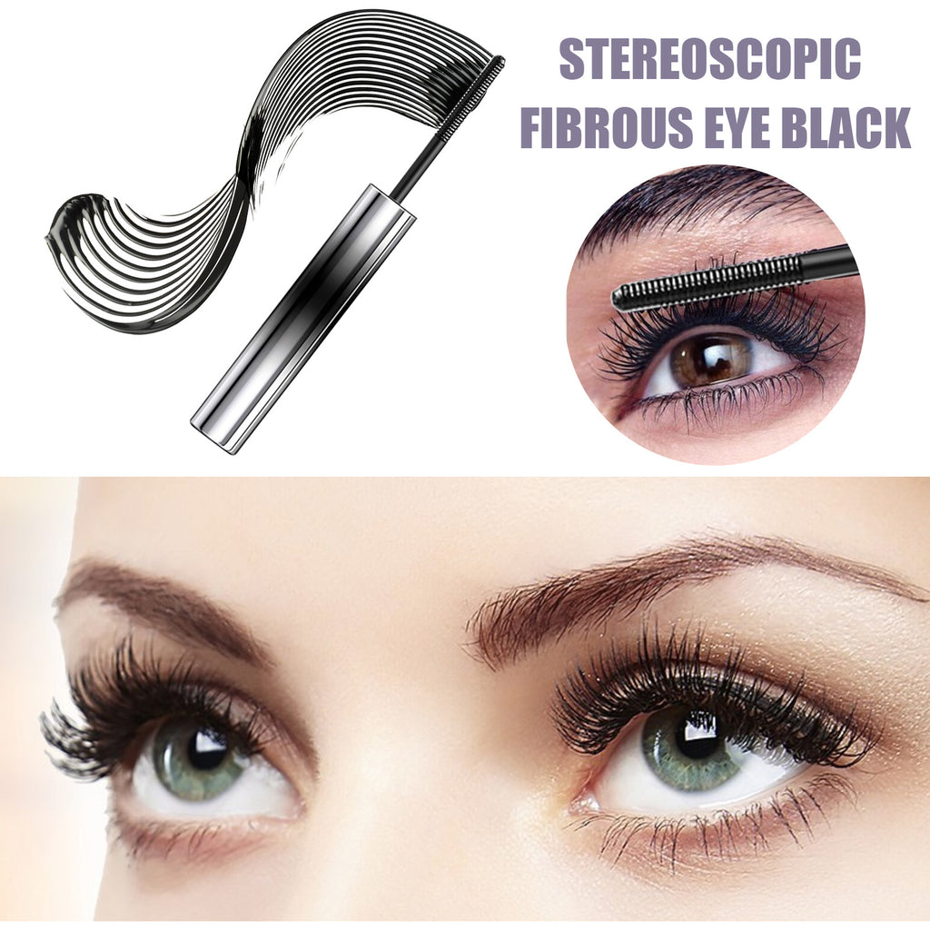 EELHOE jet black mascara waterproof smudge proof