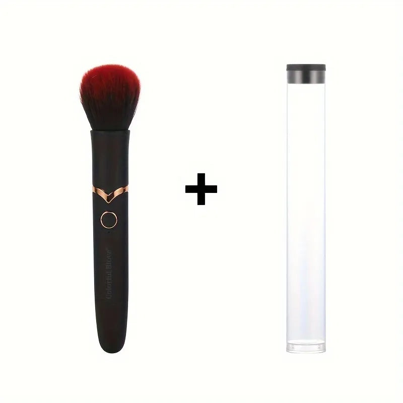 Electric Massage Stick And Beauty Vibration Massager Doubling As Makeup Blush Brush