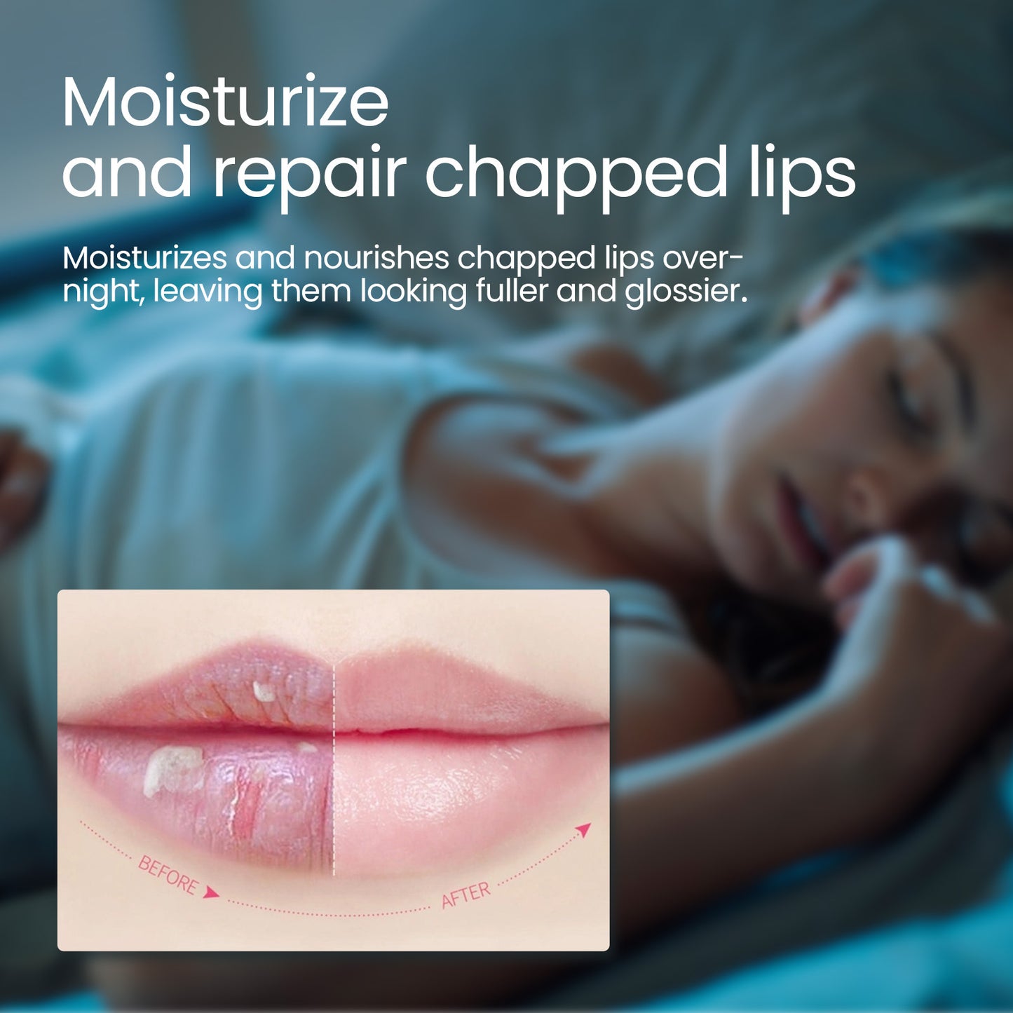 Moisturizing And Plump Lip Mask peach