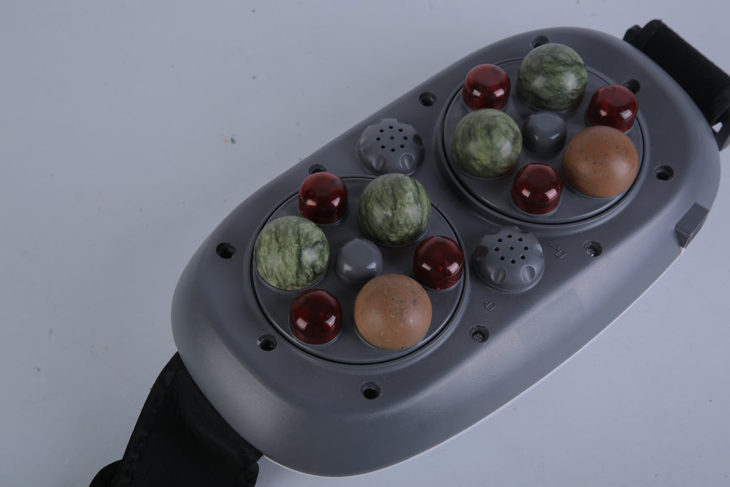 1Pc Abdominal Massager Anti Cellulite Remover Machine Electric Stomach Tummy Massager Automatic Bian Stone Kneading Massager With 5 Modes 3 Heat 3 Speeds 3 Timers For Belly Flattening Indigestion Stom