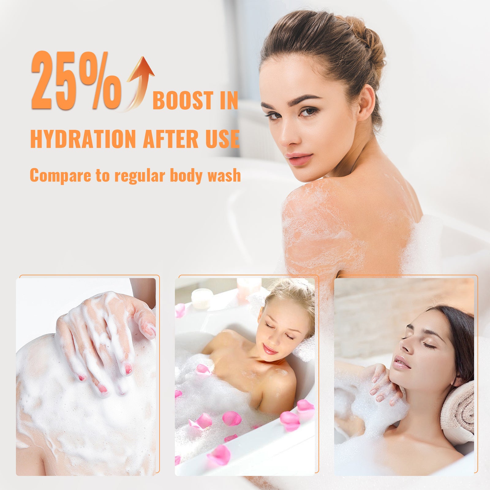 Fragrance Mousse Body Wash