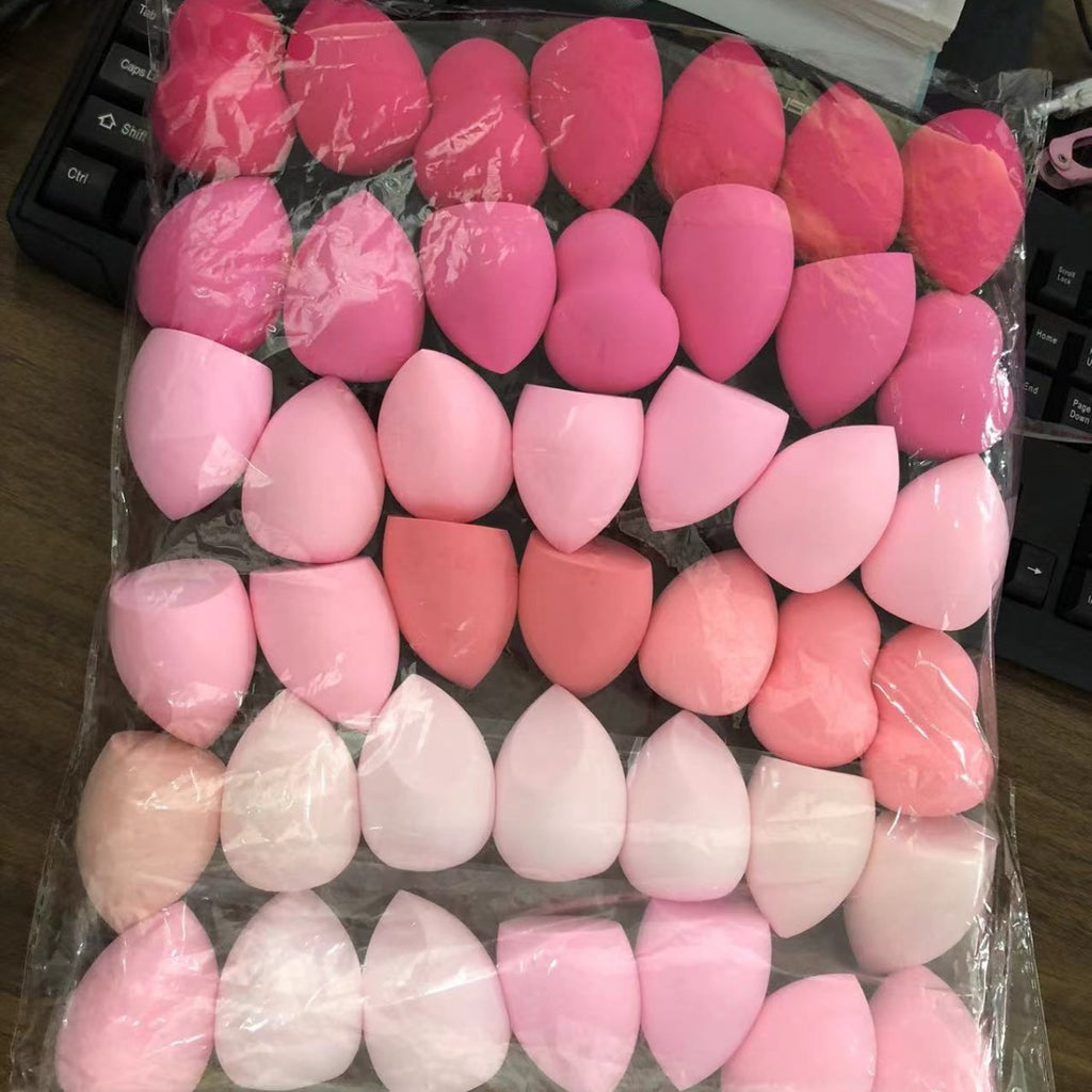 Super-soft Beauty Setnon-absorbent Cosmetic Cushion Puff Reusable Wet Or Dry Disposable Sponge