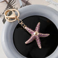 Starfish Shell Keychain Ocean Series