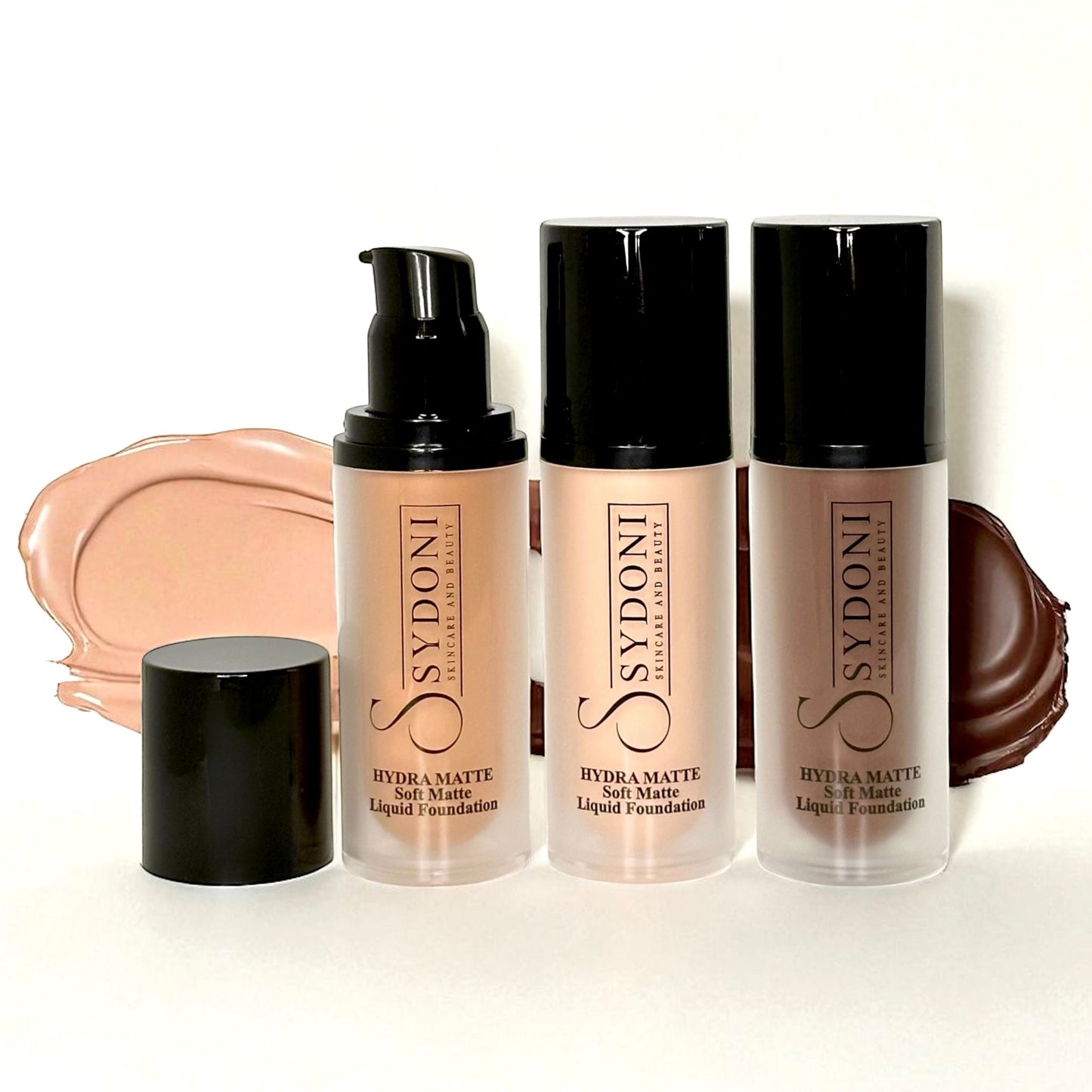 MOST LOVED! HYDRA MATTE SOFT MATTE LIQUID FOUNDATION 1.1 FL. OZ. (24 SHADES)