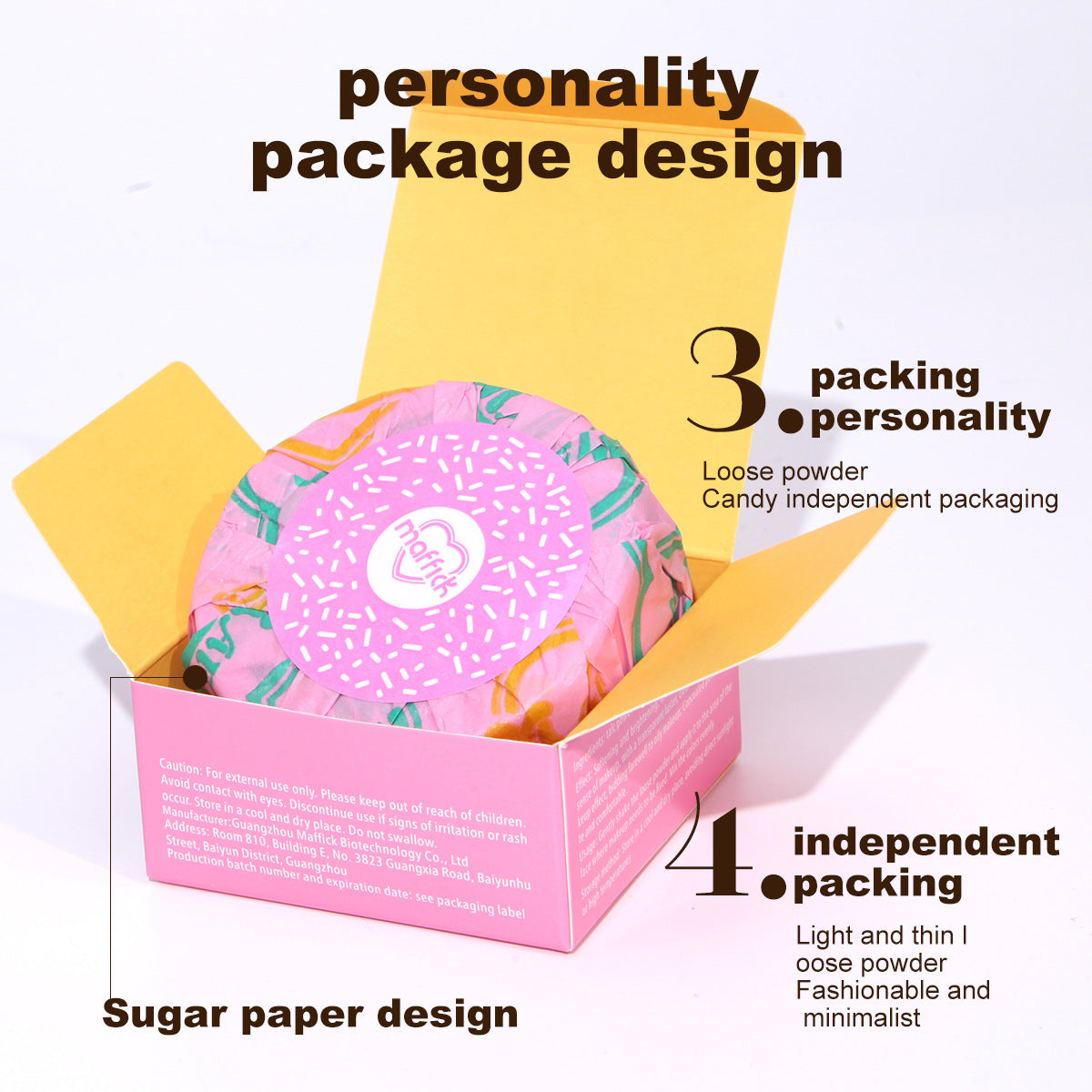 Finishing Loose Powder Delicate Skin-friendly Waterproof And Durable Brightening Concealer